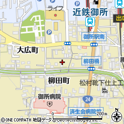 奈良県御所市305周辺の地図