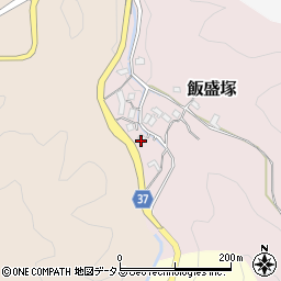 奈良県桜井市飯盛塚203周辺の地図