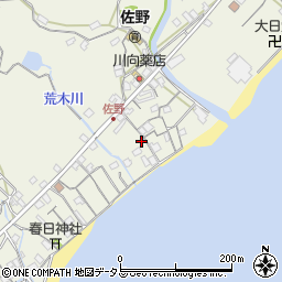 兵庫県淡路市佐野1510周辺の地図