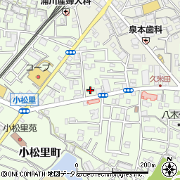 第一ゼミナール久米田校周辺の地図