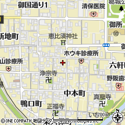 奈良県御所市1171周辺の地図