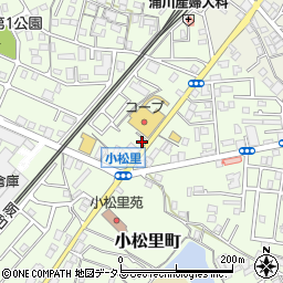 大阪府岸和田市小松里町906周辺の地図