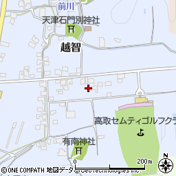 奈良県高市郡高取町越智384周辺の地図