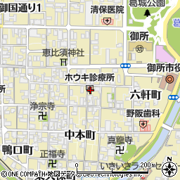 奈良県御所市1268周辺の地図