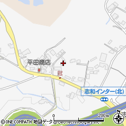 広島県東広島市志和町冠10032周辺の地図