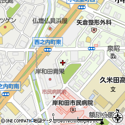 大阪府岸和田市小松里町2091周辺の地図