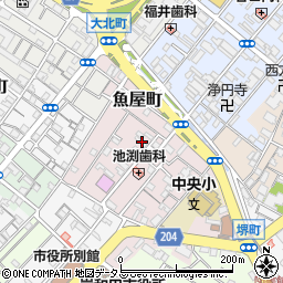 丸佐本店周辺の地図