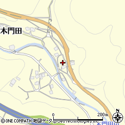 広島県尾道市木ノ庄町木門田1144周辺の地図