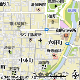 奈良県御所市1341周辺の地図