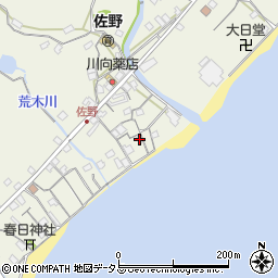 兵庫県淡路市佐野1371周辺の地図