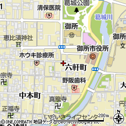 奈良県御所市1351周辺の地図