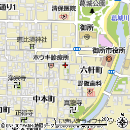 奈良県御所市1340周辺の地図