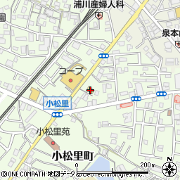 大阪府岸和田市小松里町879周辺の地図