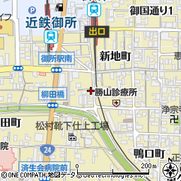 奈良県御所市341周辺の地図