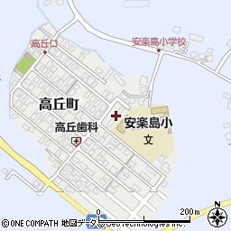 国土交通省高丘宿舎周辺の地図