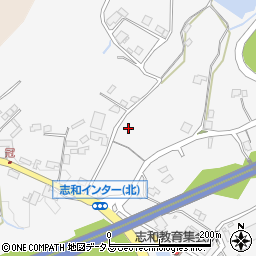 広島県東広島市志和町冠97周辺の地図