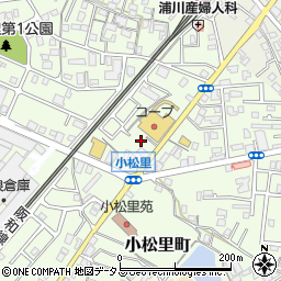 大阪府岸和田市小松里町905周辺の地図