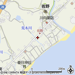 兵庫県淡路市佐野1503周辺の地図