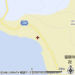 香川県小豆郡小豆島町二面496周辺の地図