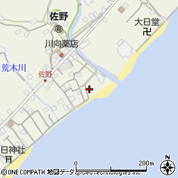 兵庫県淡路市佐野1350周辺の地図
