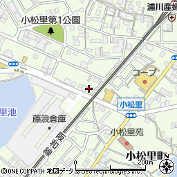 大阪府岸和田市小松里町2194周辺の地図