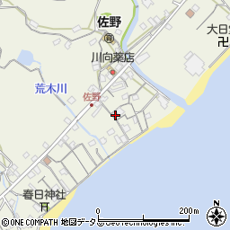 兵庫県淡路市佐野1385周辺の地図