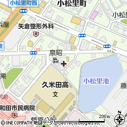 大阪府岸和田市小松里町2051周辺の地図