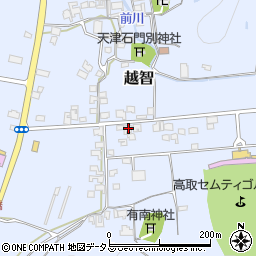 奈良県高市郡高取町越智376周辺の地図