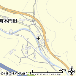 広島県尾道市木ノ庄町木門田1164周辺の地図