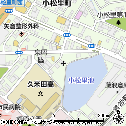 大阪府岸和田市小松里町141周辺の地図