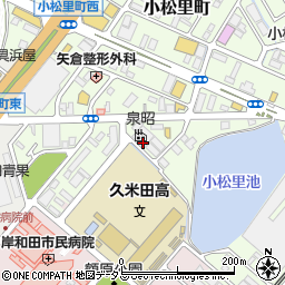 大阪府岸和田市小松里町2053周辺の地図