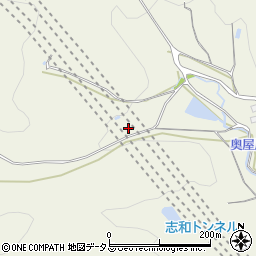 広島県東広島市志和町奥屋192周辺の地図