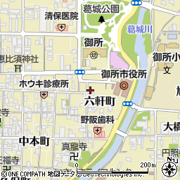 奈良県御所市1402周辺の地図