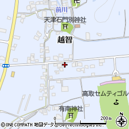 奈良県高市郡高取町越智382周辺の地図