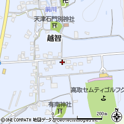 奈良県高市郡高取町越智136周辺の地図
