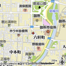 奈良県御所市1404周辺の地図