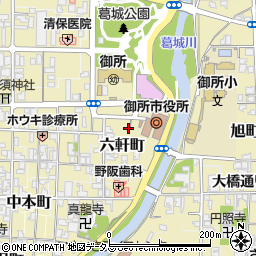奈良県御所市2周辺の地図