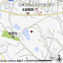兵庫県淡路市江井周辺の地図