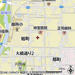 奈良県御所市628周辺の地図
