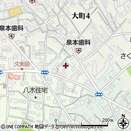 大阪府岸和田市小松里町1032周辺の地図