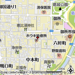 奈良県御所市1274周辺の地図