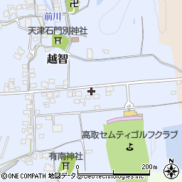 奈良県高市郡高取町越智385周辺の地図
