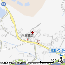 広島県東広島市志和町冠290周辺の地図