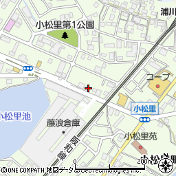 大阪府岸和田市小松里町2195周辺の地図