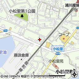 大阪府岸和田市小松里町2205周辺の地図