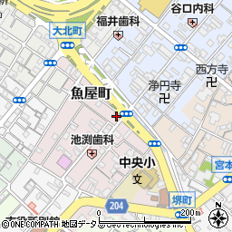 成協信用組合岸和田支店周辺の地図