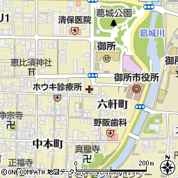 奈良県御所市1344周辺の地図