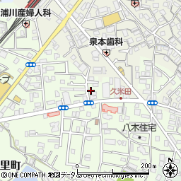 大阪府岸和田市小松里町961周辺の地図