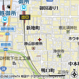 奈良県御所市350周辺の地図