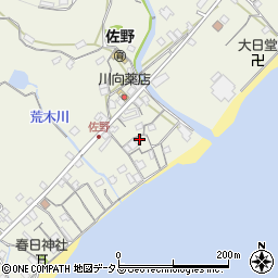 兵庫県淡路市佐野1364周辺の地図